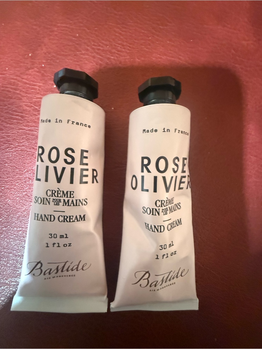 Bastide Rose Olivier Moisturizing Hand Cream Rose Scent 1 fl oz (2 Pack)